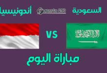 مباراة السعودية وإندونيسيا